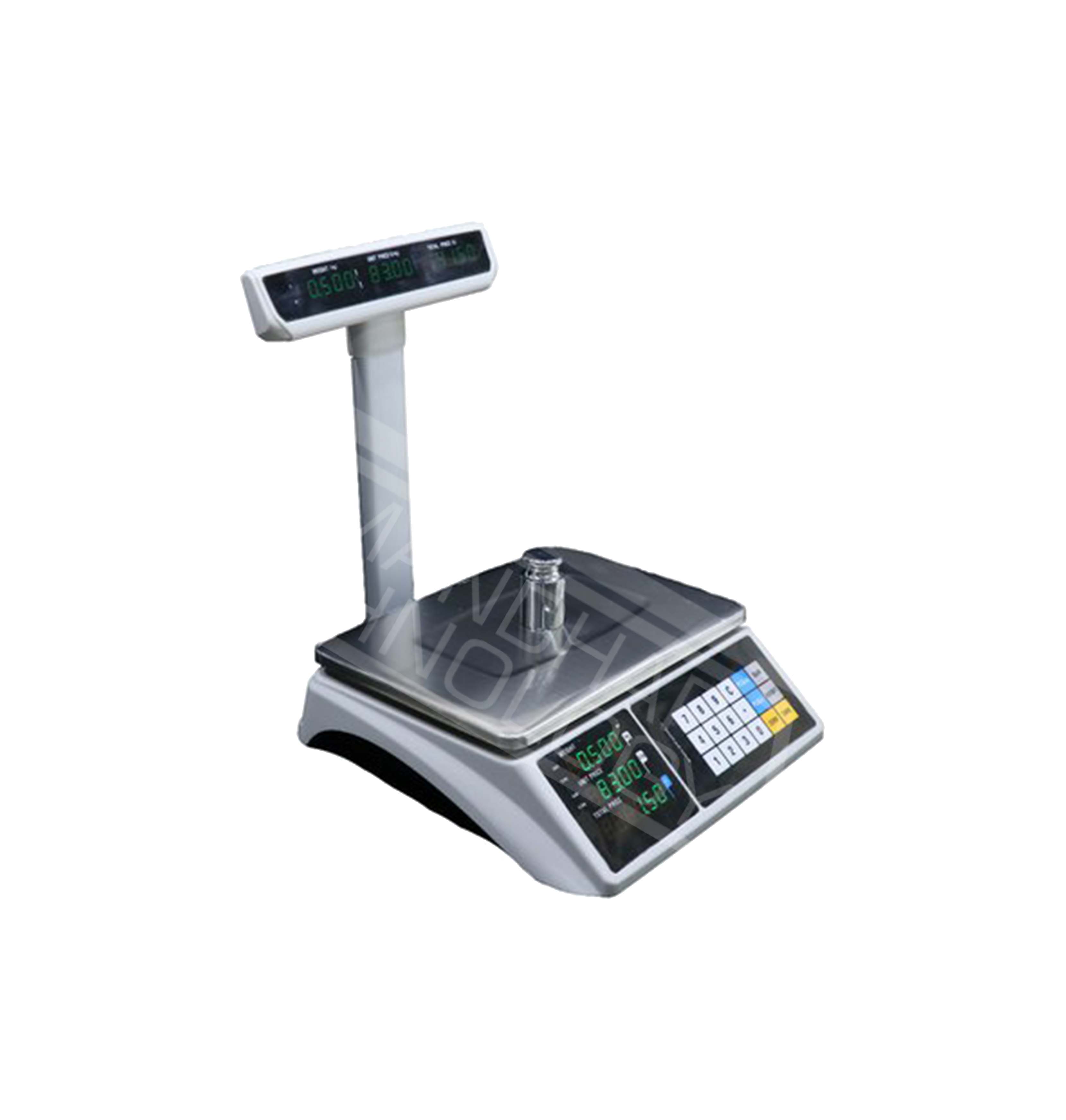 Digital Price Computing with Pole and Touch Screen Scale 6/15/30 Kg